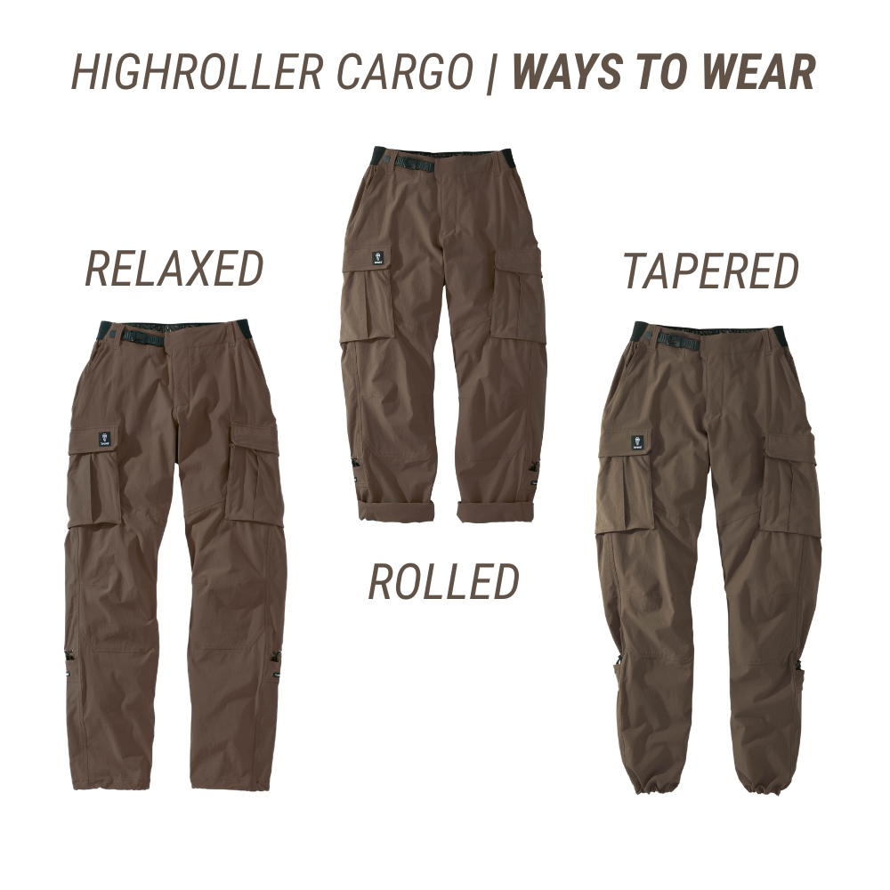 Highroller | Cargo Trouser | Turned Earth
