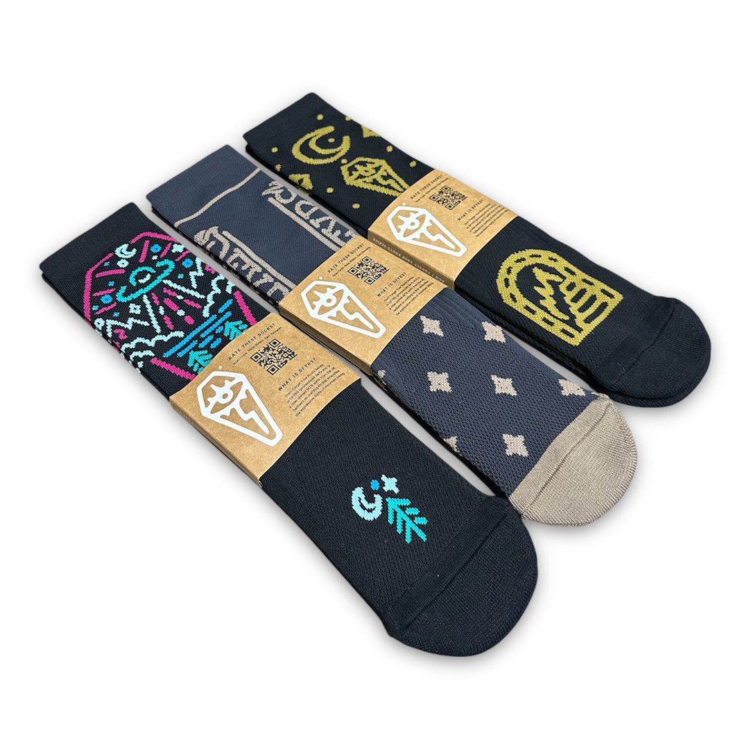 3 Pack | Originals | Compression Shred Socks