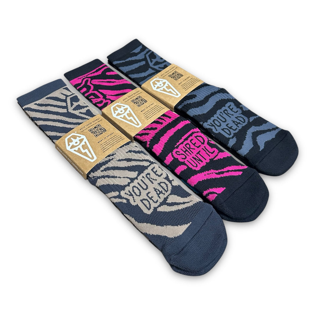 3 Pack | Wildcat | Compression Shred Socks