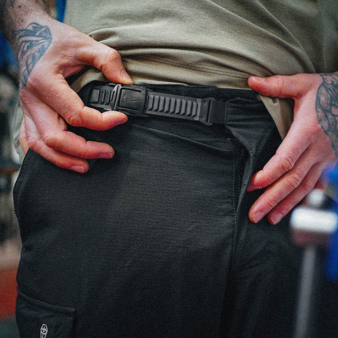 Highroller | Cargo Trouser | Shadow Black