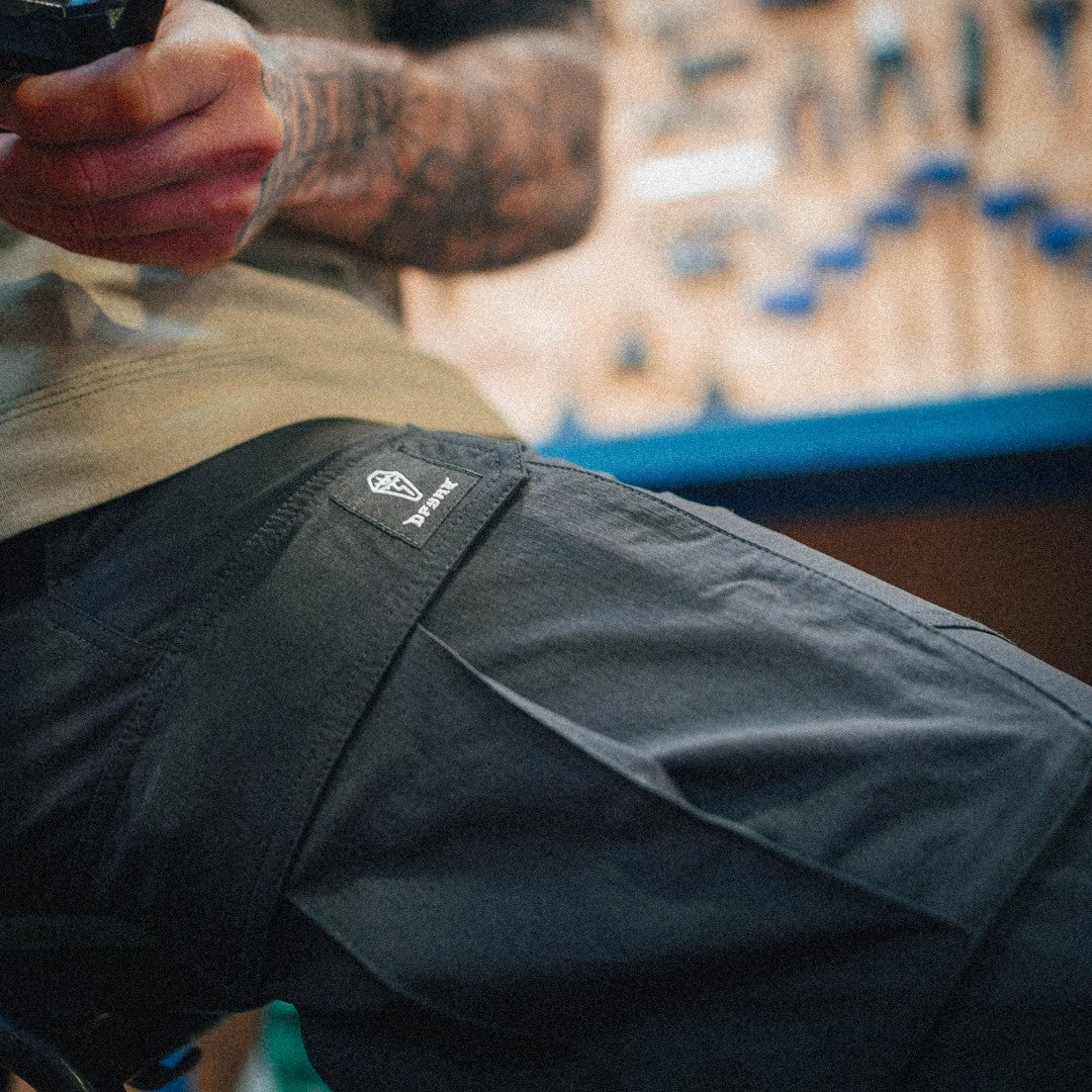 Highroller | Cargo Trouser | Shadow Black