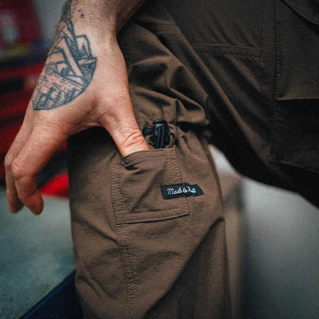 Highroller | Cargo Trouser | Turned Earth