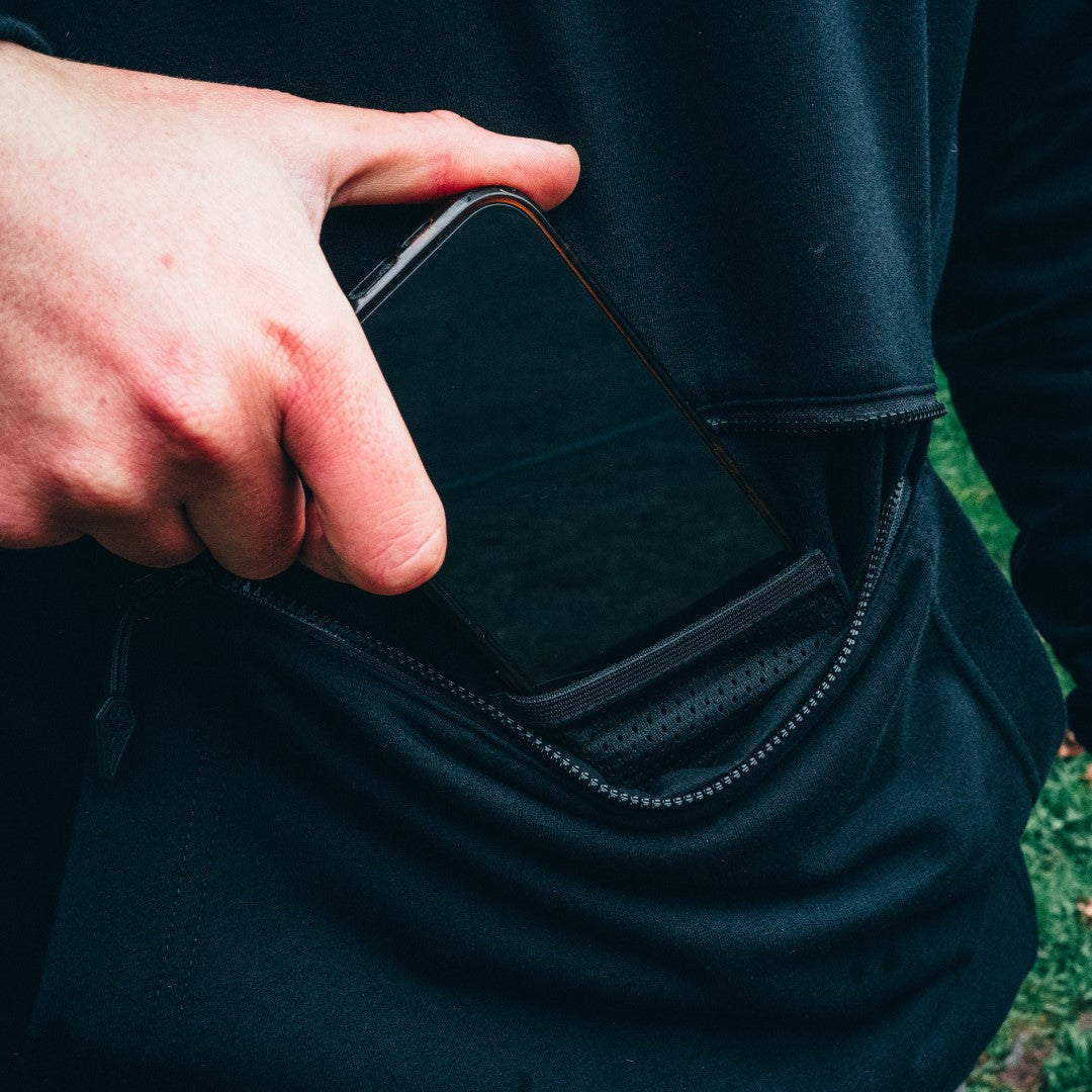 DFYRS Trailhood secure zipped phone pocket