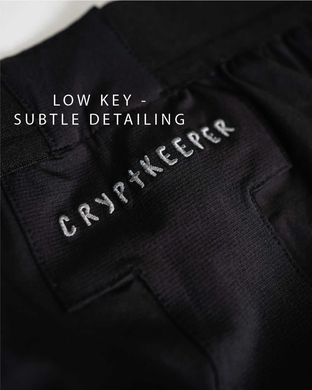 Cryptkeeper | All Season Trail Short | Stealth Grey